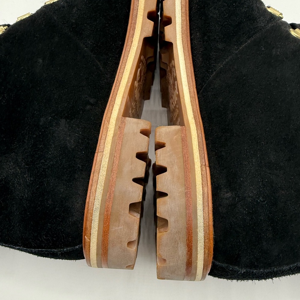 Eliana For Harris Black Women's Sports Suede Lace-Up Ankle Boots Size 11 - Picture 12 of 16